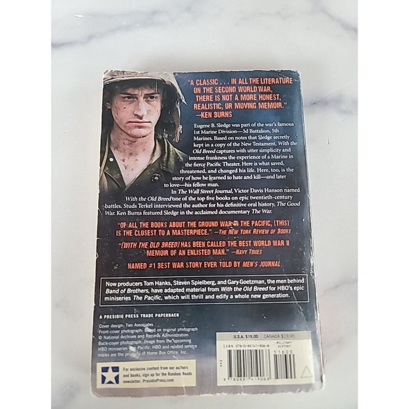 With the Old Breed by E. B. Sledge (2007, Trade Paperback, Media tie-in) - Picture 9 of 10